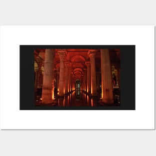 Basilica Cistern, Instanbul Posters and Art